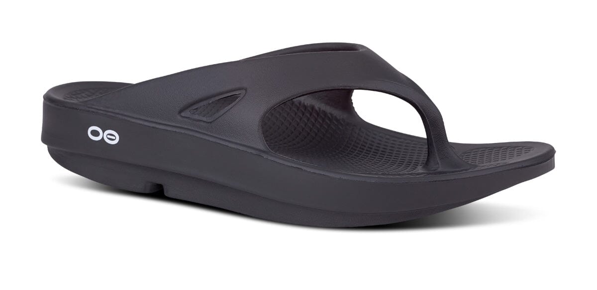 OOFOS Unisex OOriginal Thong Sandal - Black