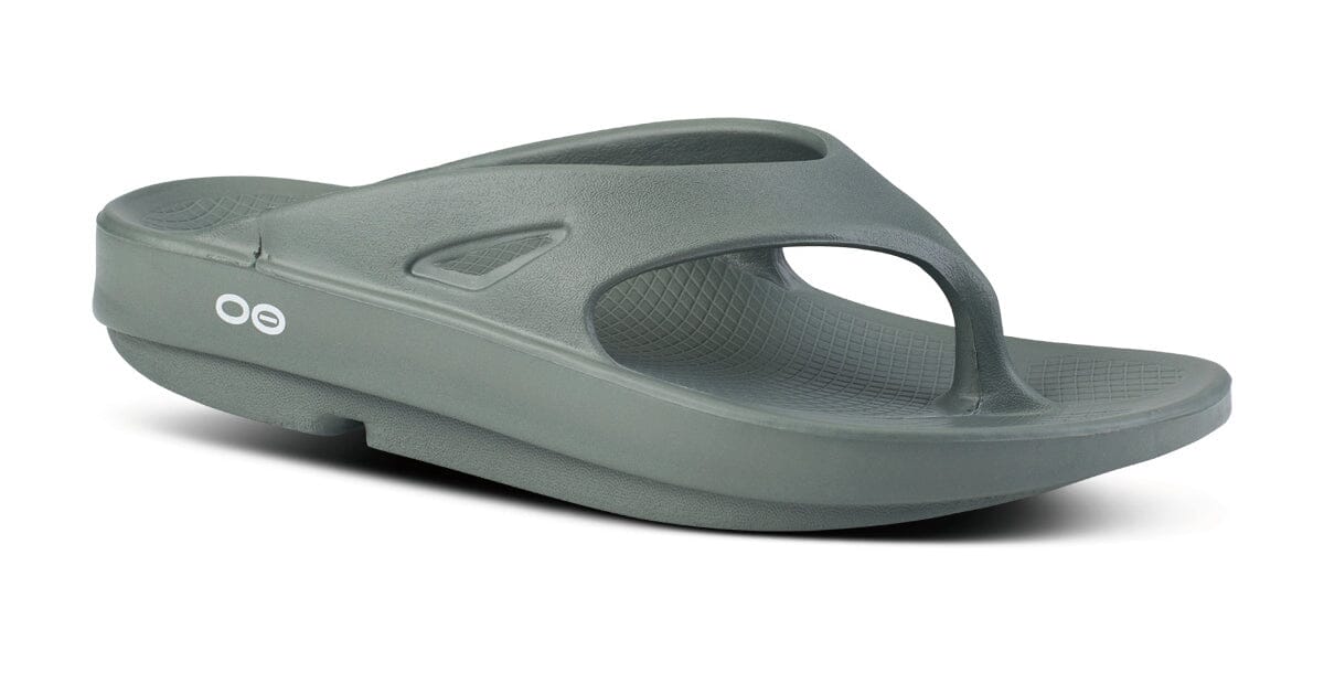 OOFOS Unisex OOriginal Thong Sandal - Olive