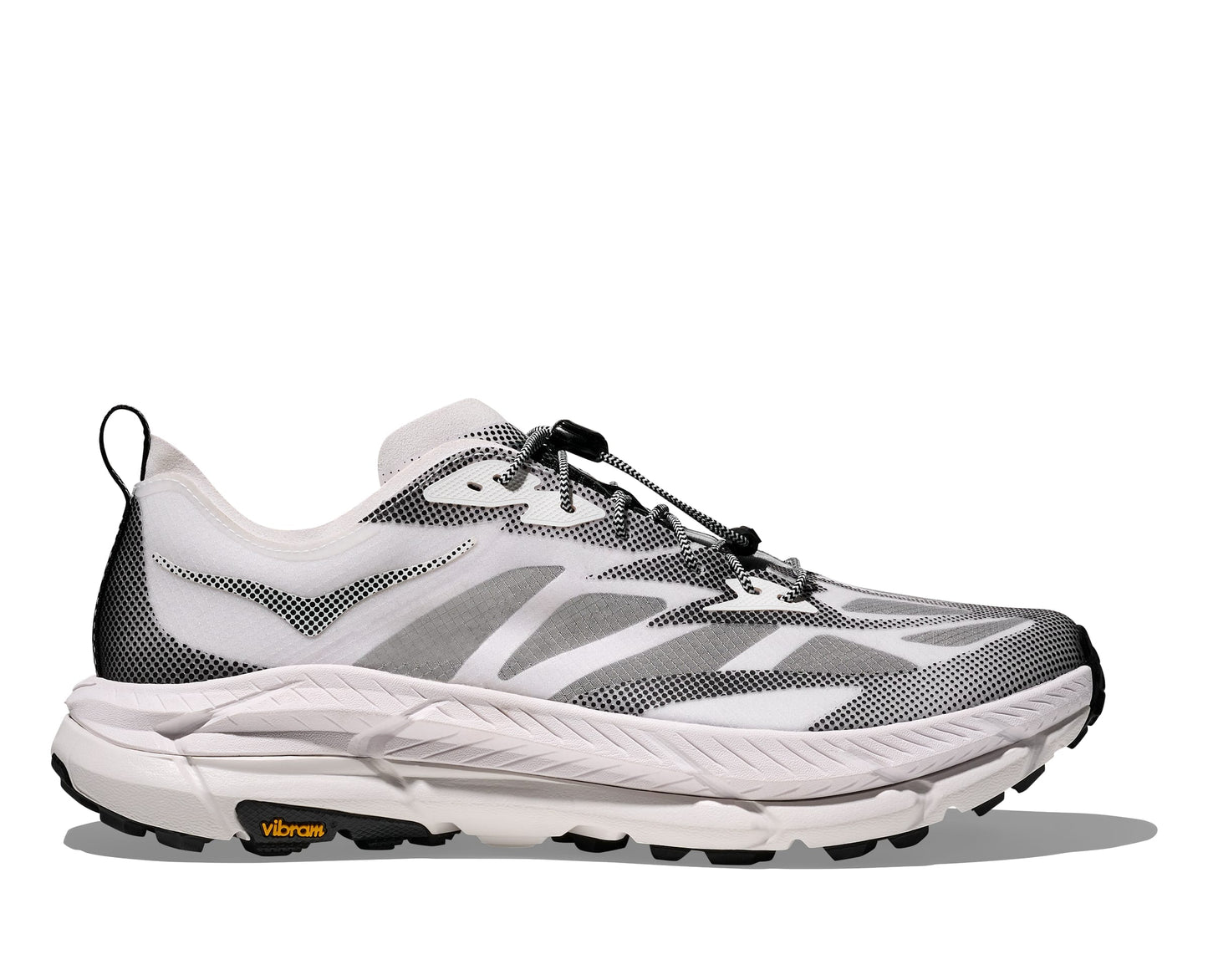 Hoka Unisex Stealth/Tech Mafate Speed 4 Lite Trail Running Shoes