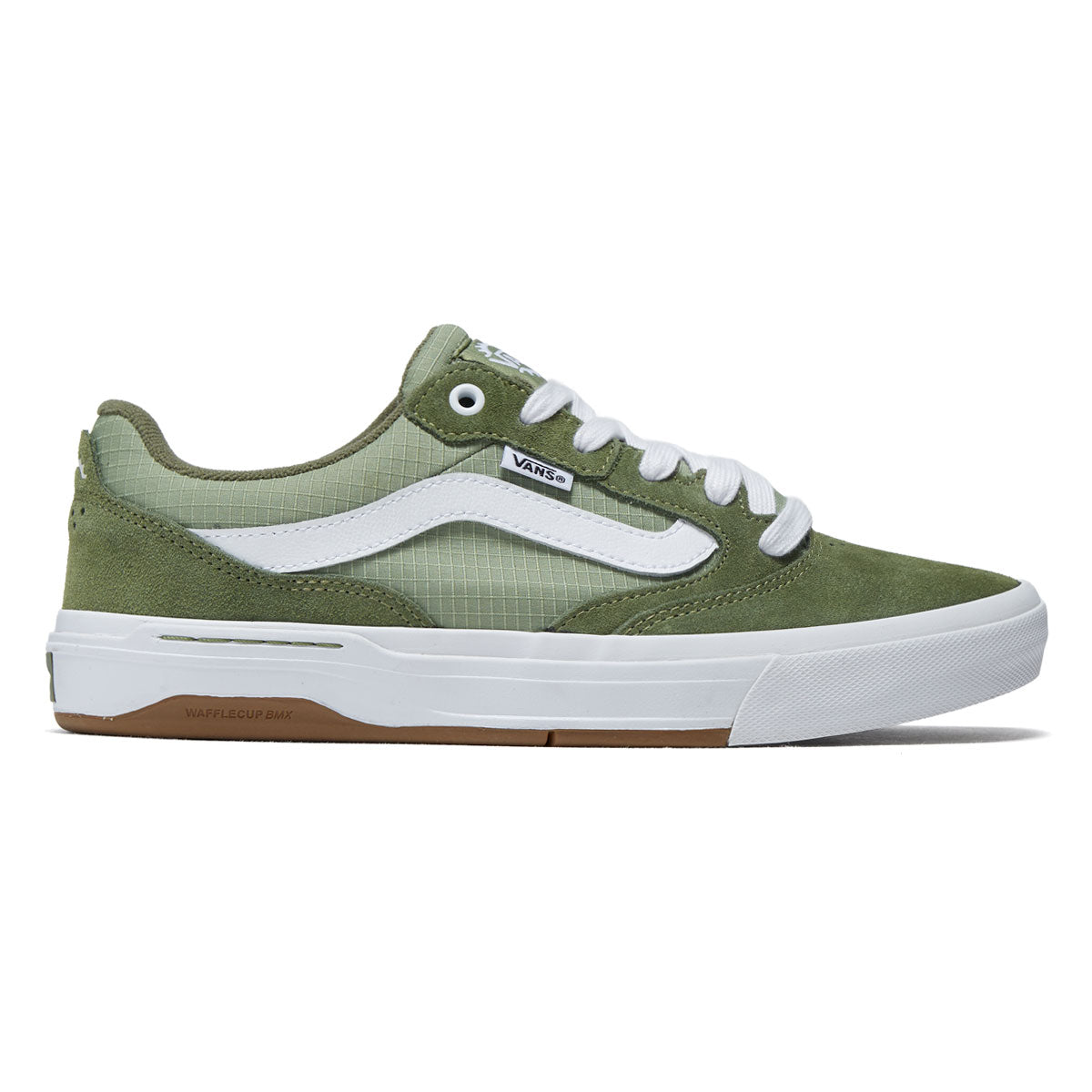 Vans BMX Proof Wafflecup Shoes - Olive/White