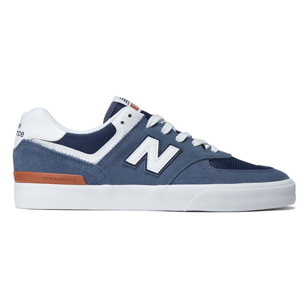 New Balance 574 Vulc Shoes - Blue/White