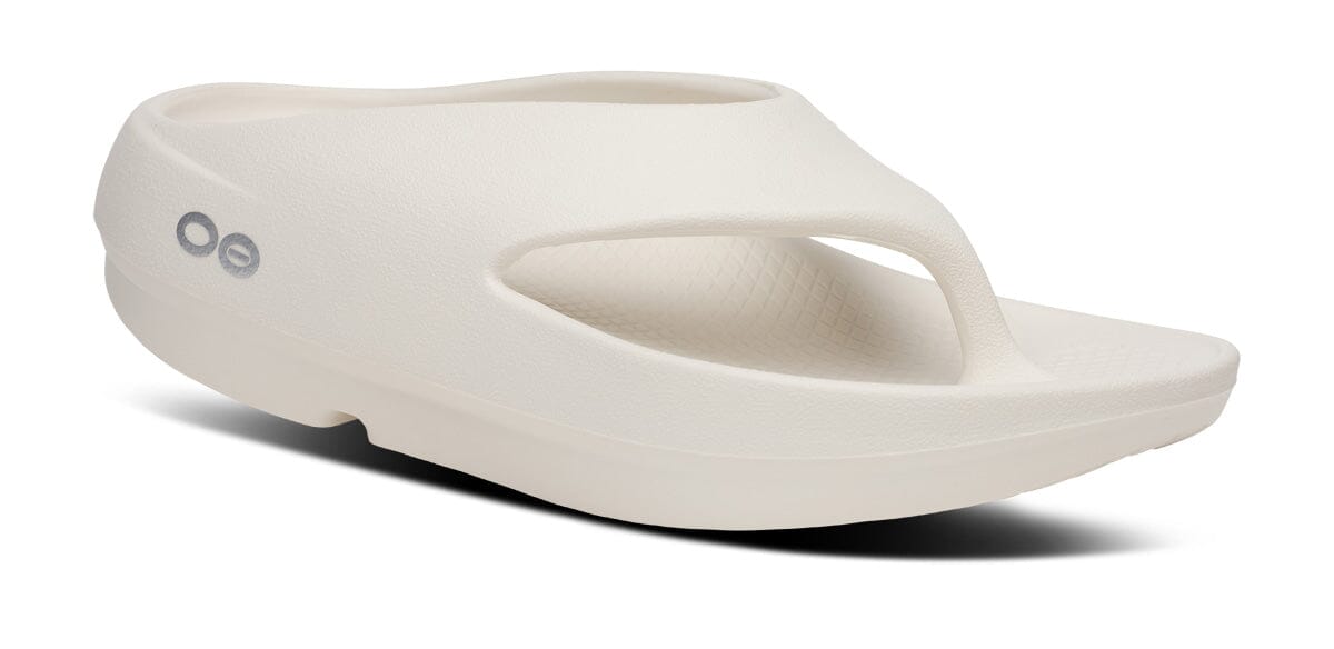 OOFOS Unisex OOriginal PLUS Thong Sandal - Chalk