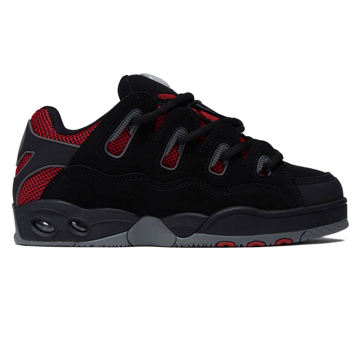 Osiris D3 OG Shoes - Black/Grey/Red
