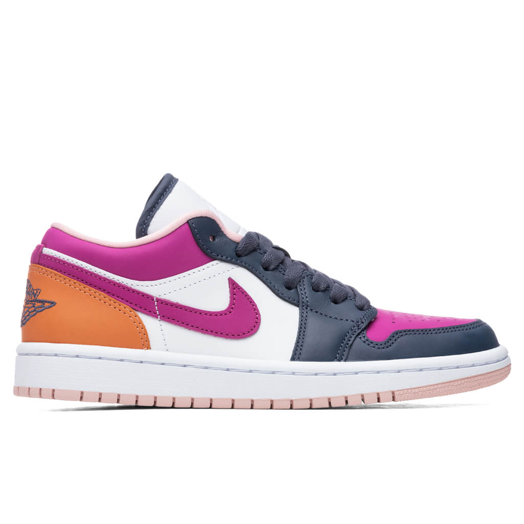 Air Jordan 1 Women's Low SE - Thunder Blue/Healing Orange