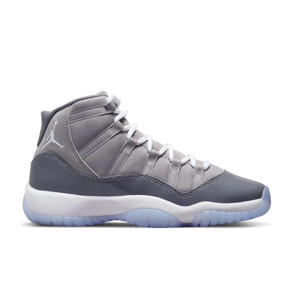 Air Jordan 11 Retro (GS) "Cool Grey" - Medium Grey/White