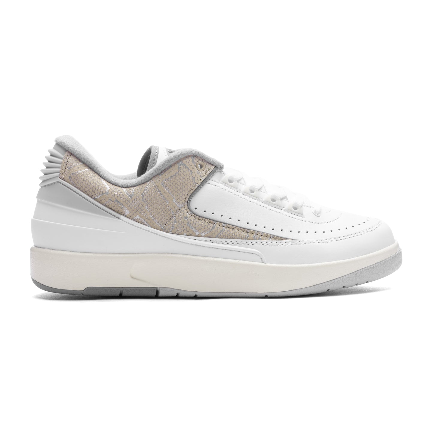 Air Jordan 2 Retro Low 'Python' - White/Cement Grey/Sanddrift