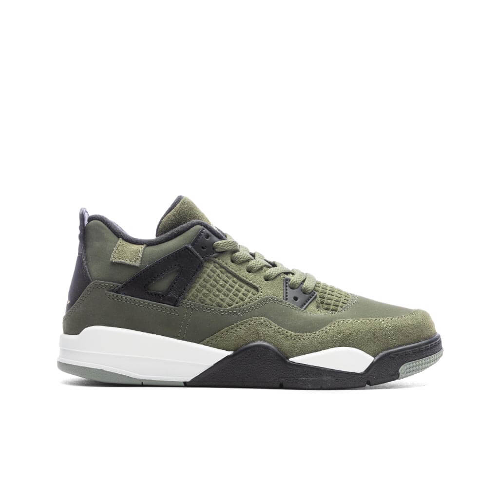 Air Jordan 4 Retro SE Craft (PS) - Medium Olive/Pale Vanilla/Cargo Khaki