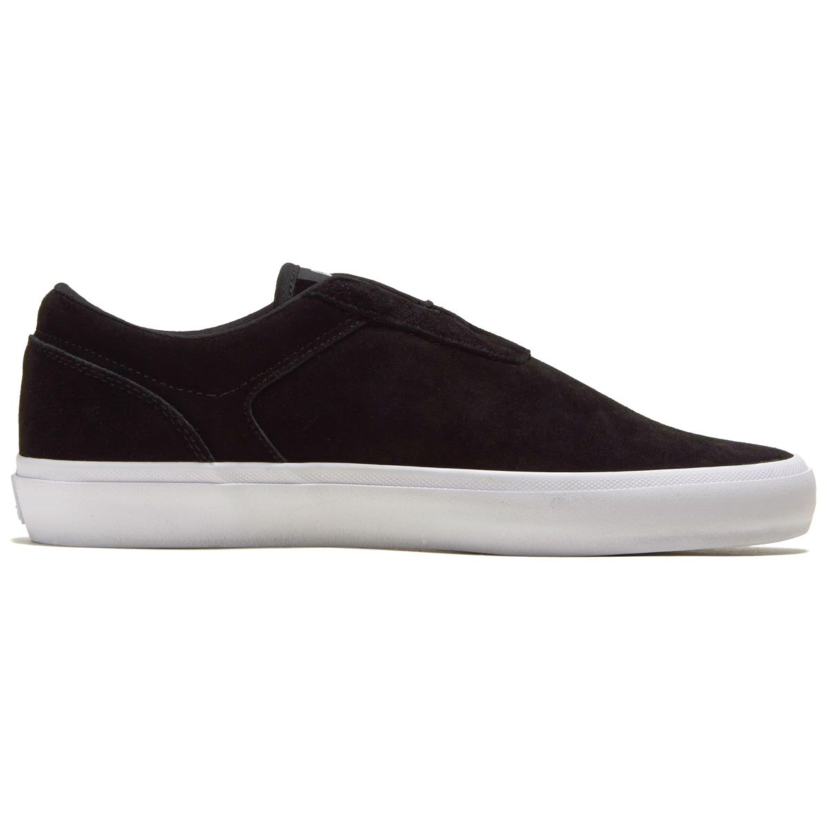 Opus Honey Slip Shoes - Black/White Suede