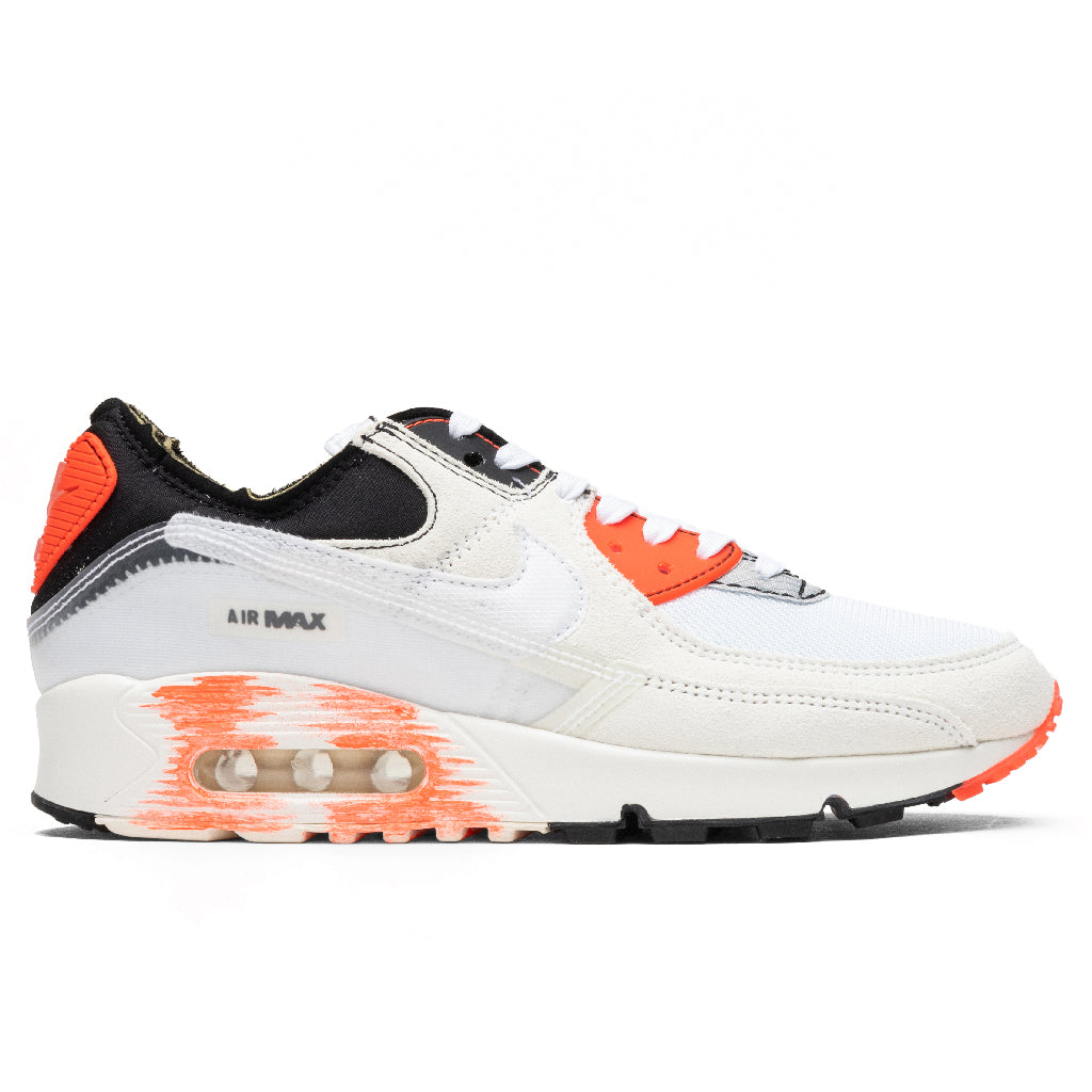 Air Max III Premium - White/Bright Crimson