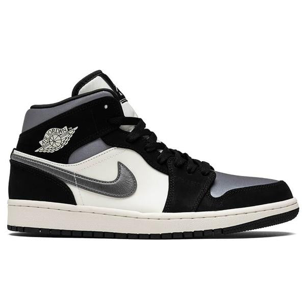 Air Jordan 1 Mid SE - Black/Smoke Grey/Sail