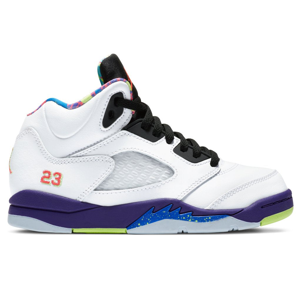 Air Jordan 5 Retro (PS) "Alternate Bel-Air" - White/Ghost Green