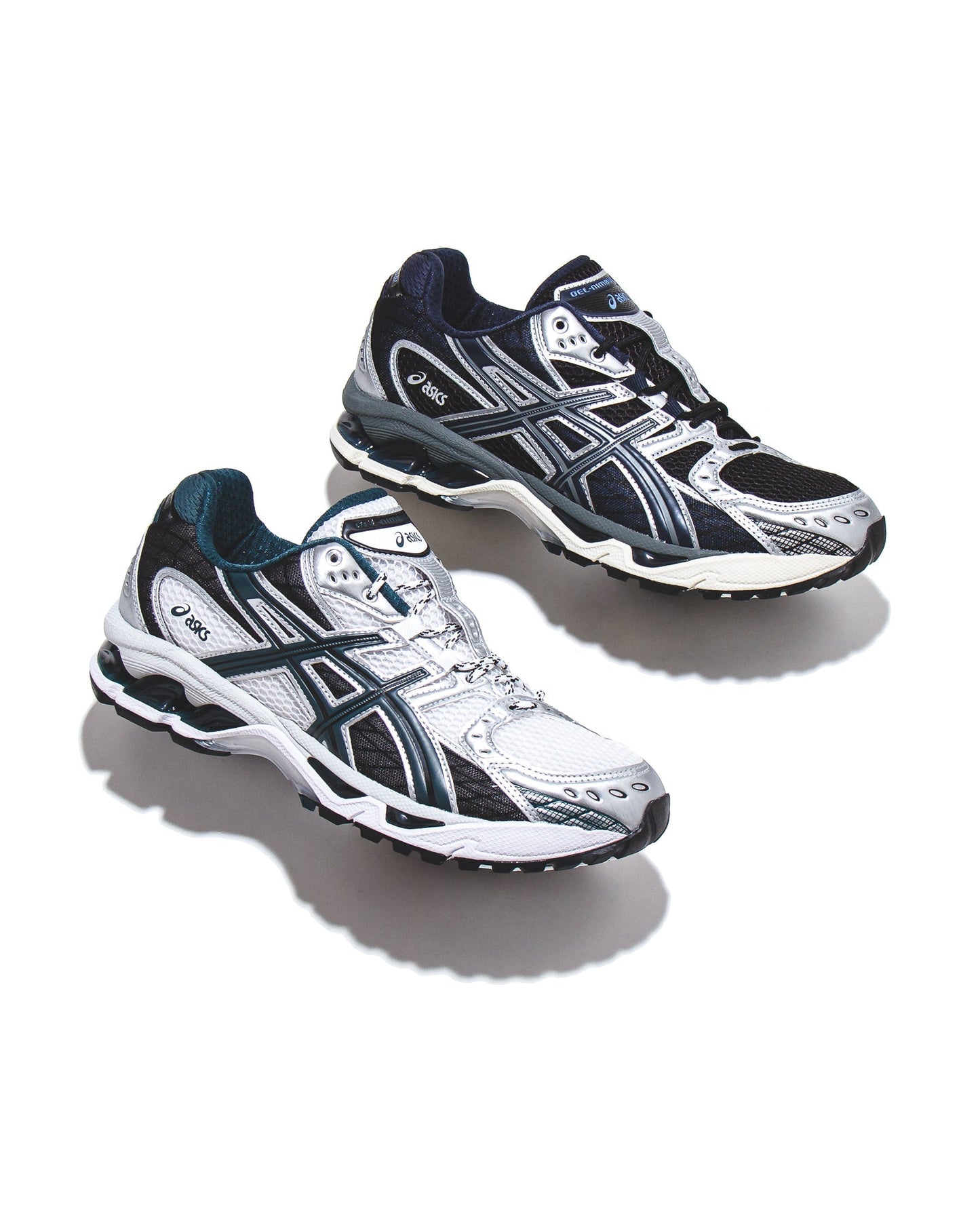Asics Men Gel-Nimbus 10.1 White Saxon Green Core 1203A543-103