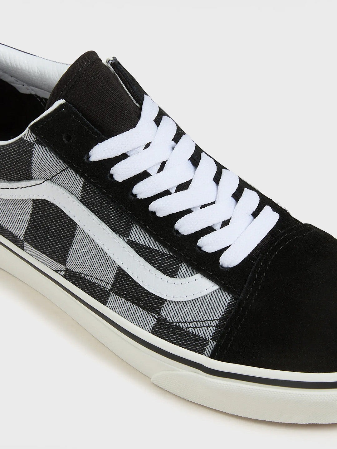 Vans Old Skool Sneakers | Mono Checkerboard Black