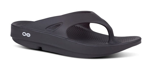 OOFOS Unisex OOriginal Thong Sandal - Black