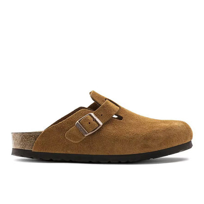 Birkenstock Boston BS Suede "Mink"