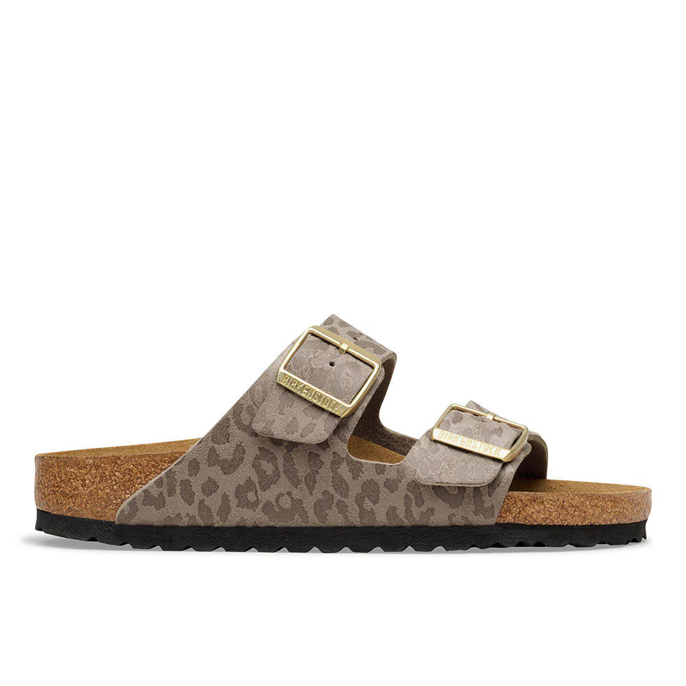 Birkenstock Arizona "Leopard" SYN Leo - Taupe