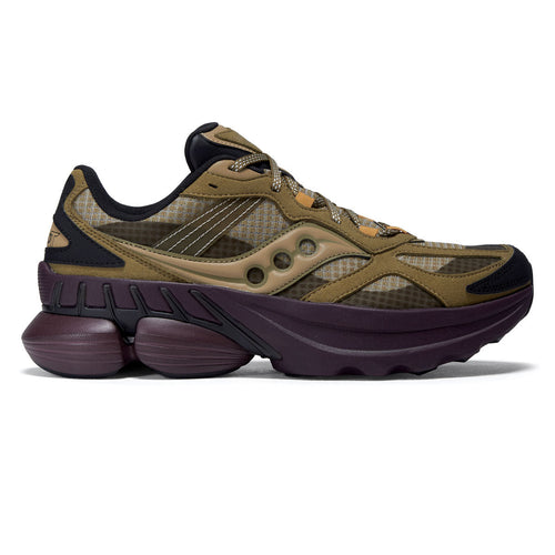 Saucony Grid NXT Shoes - Brown/Wine