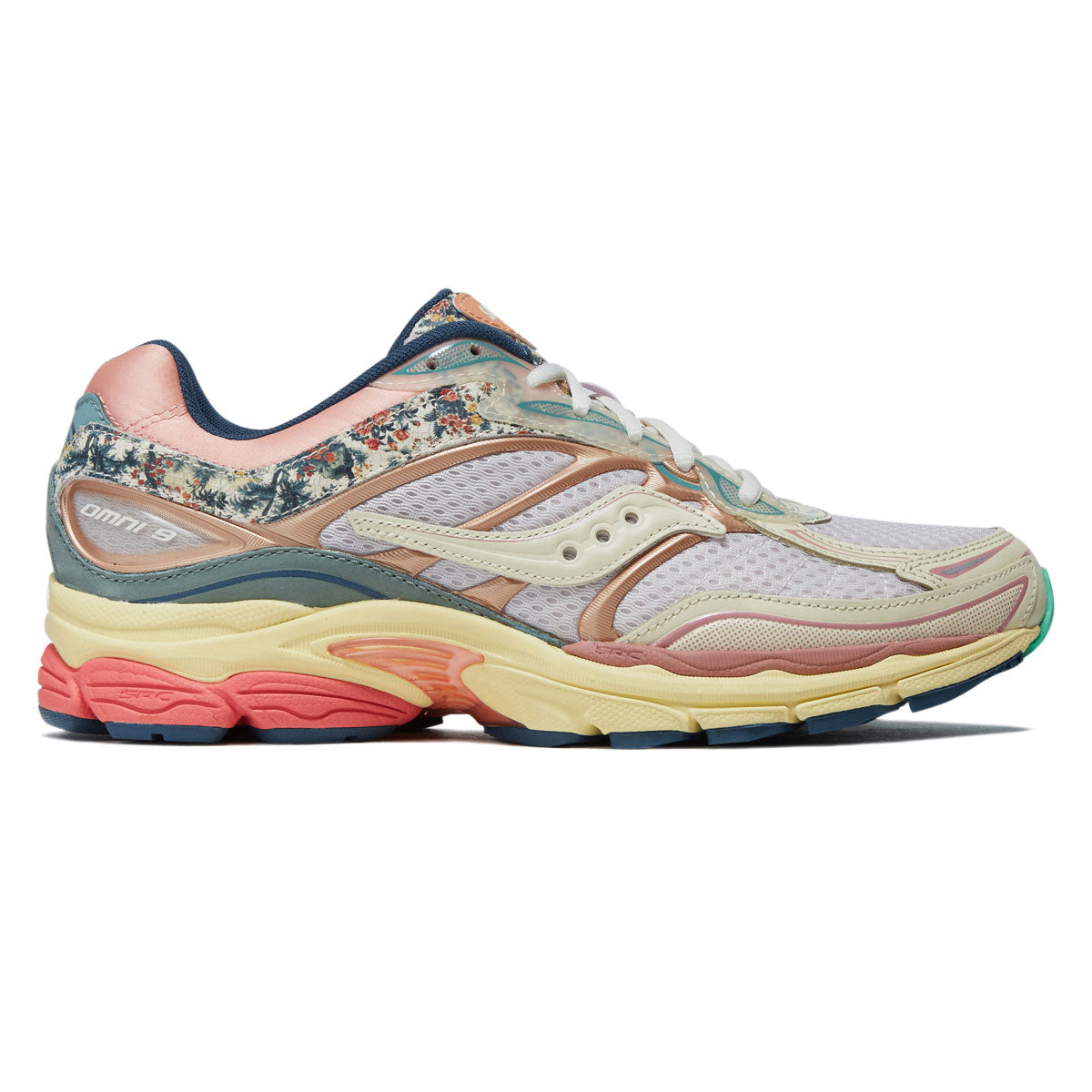 Saucony Progrid Omni 9 Shoes - Beige/Blue
