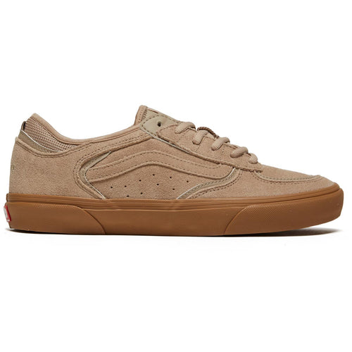 Vans Skate Rowley Shoes - Suede Tan/Gum