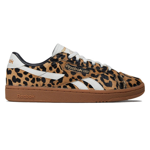 Reebok Womens Club C Grounds UK Shoes - Cheetah/Cheetah/Chalk