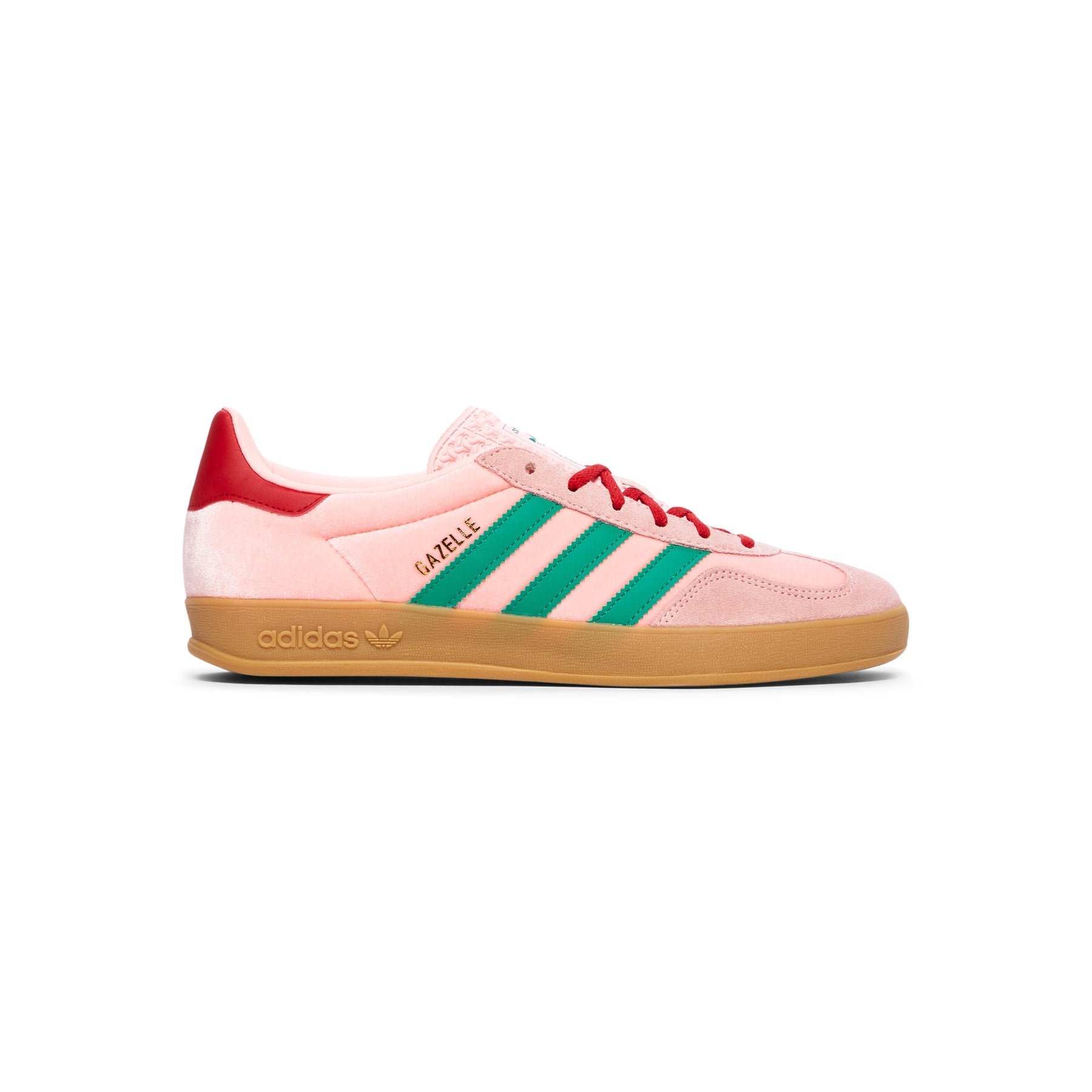 Adidas Gazelle Indoor (COUGRN,GLOPNK,GUM3)