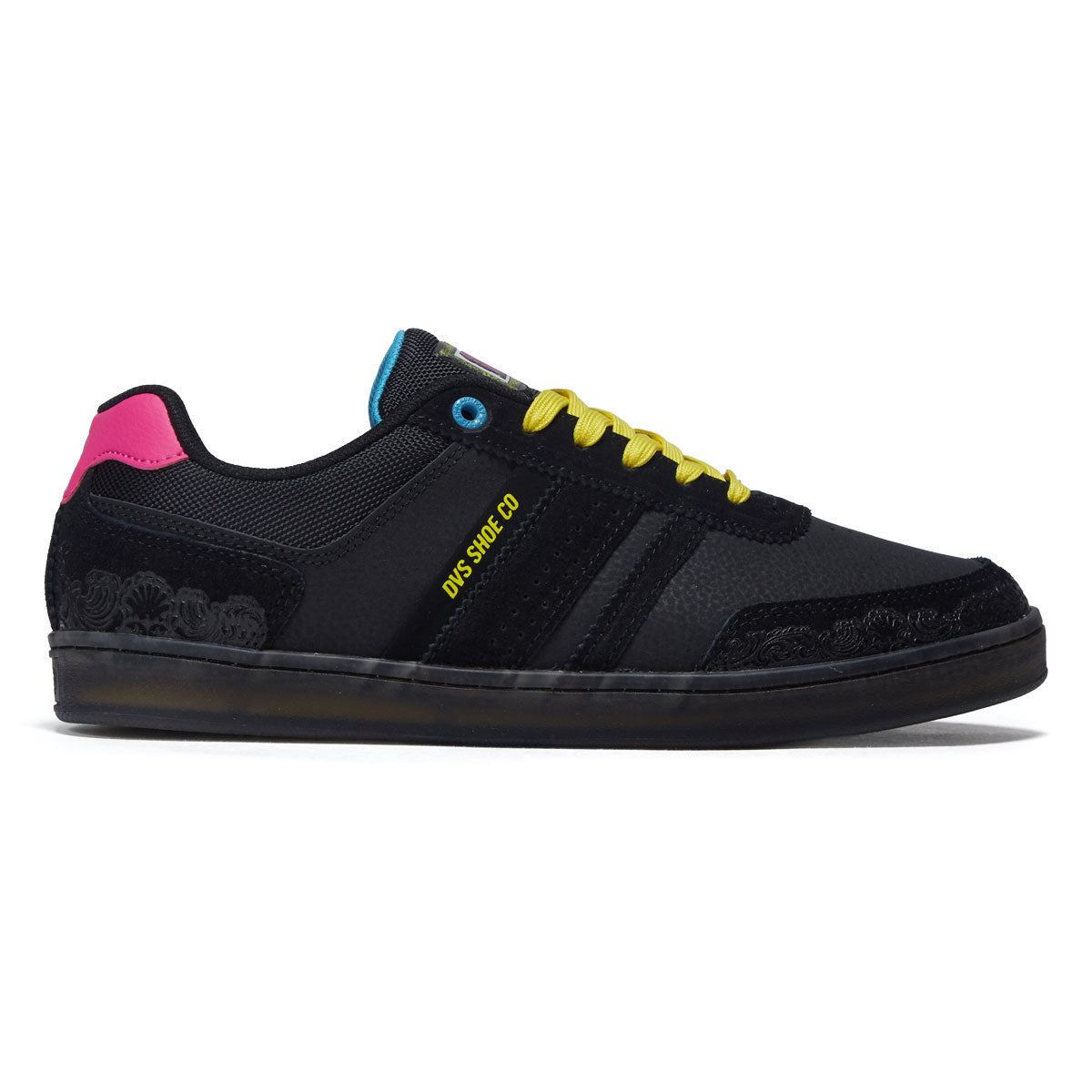 DVS Skate More Milan Shoes - Black/Blue