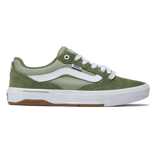 Vans BMX Proof Wafflecup Shoes - Olive/White