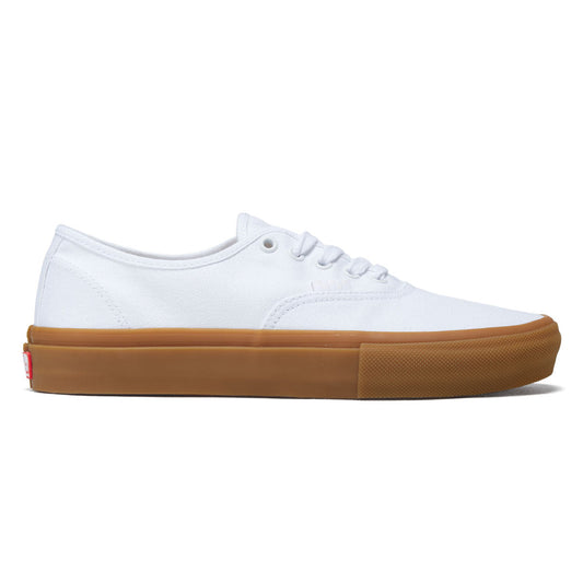 Vans Skate Authentic Shoes - White/Gum