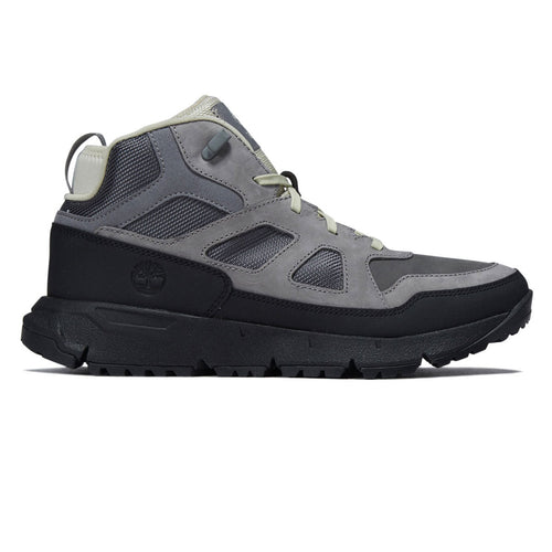 Timberland Voyager Valley Mid Lace Up Shoes - Medium Grey Nubuck