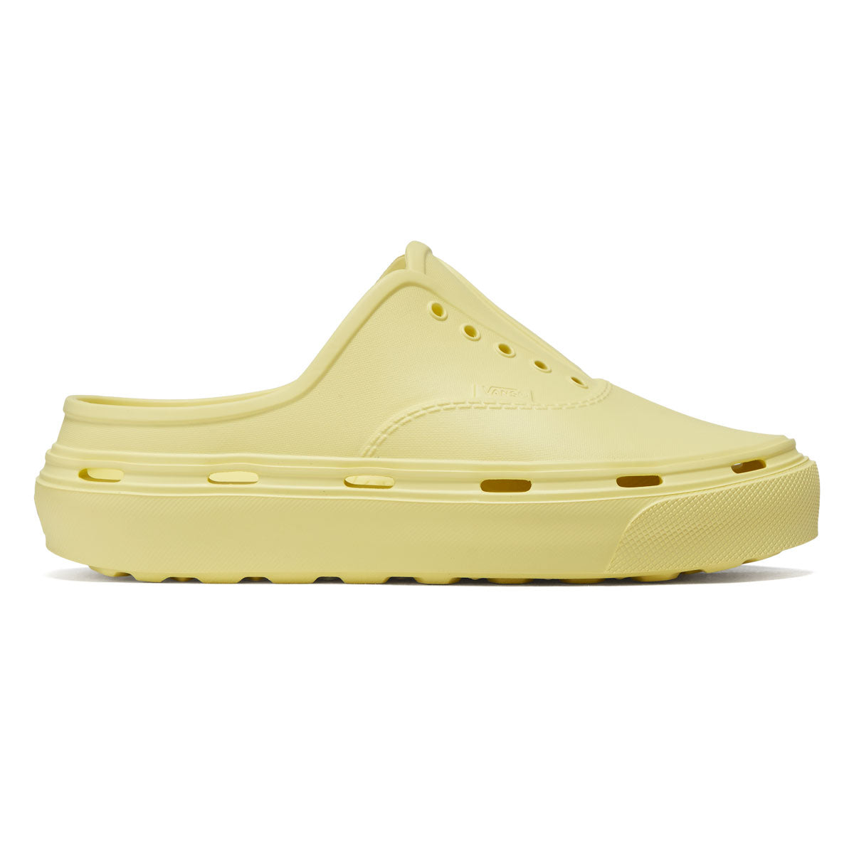 Vans Womens Authentic Foam Mule Shoes - Faded Yellow