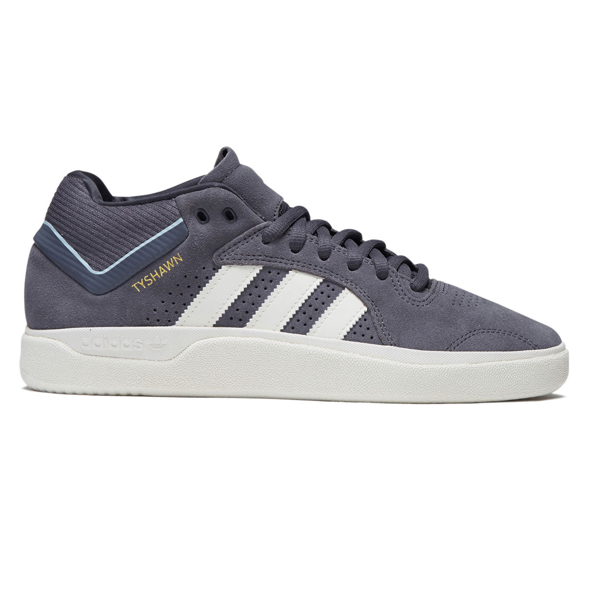 Adidas Tyshawn Shoes - Aurora Onix/Chalk White/Clear Sky