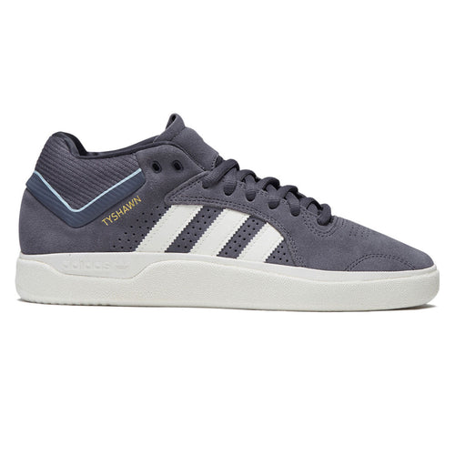Adidas Tyshawn Shoes - Aurora Onix/Chalk White/Clear Sky