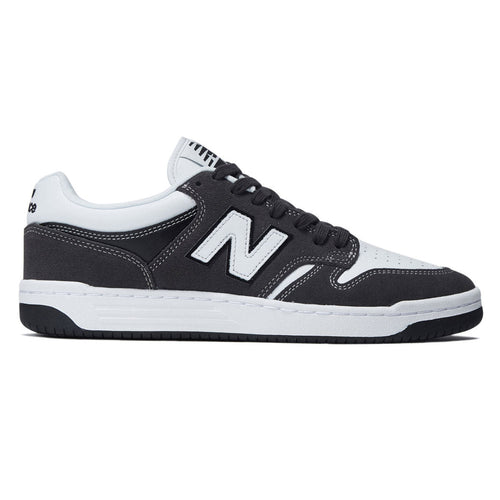 New Balance 480 Shoes - Dark Grey/White
