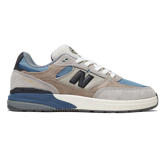 New Balance Andrew Reynolds 933 Wide Shoes - Mushroom/Light Blue