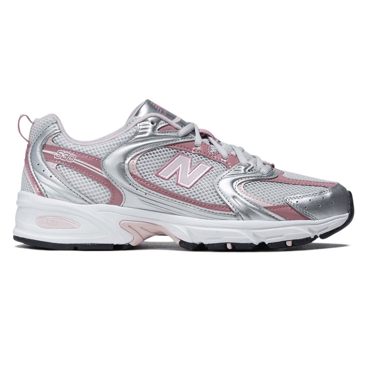 New Balance 530 Shoes - Silver Metallic/Rosewood