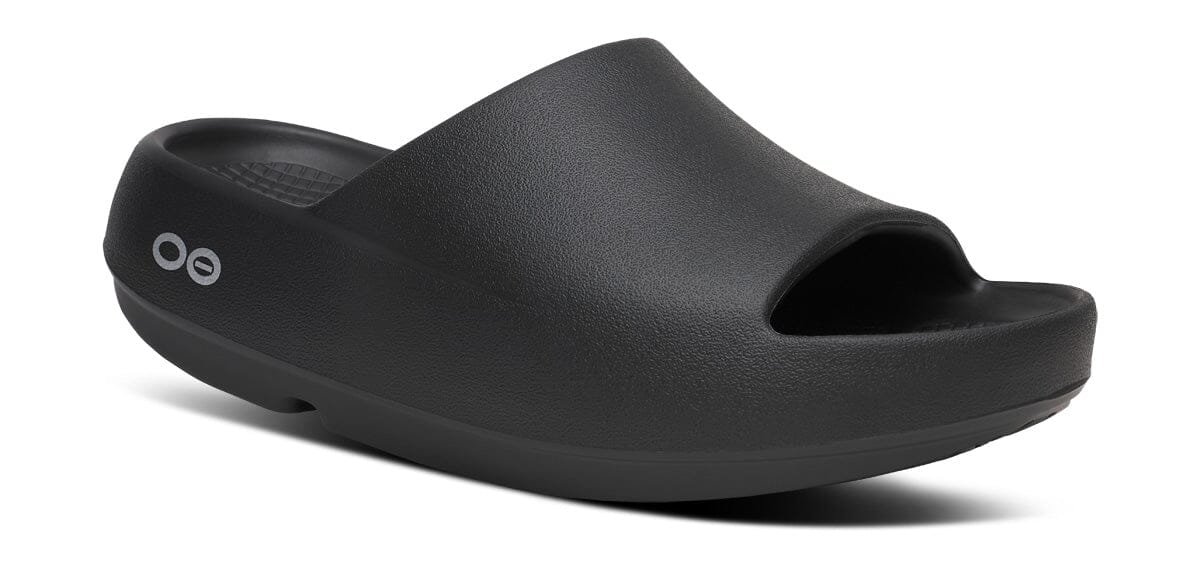 OOFOS Unisex OOahh PLUS Slide Sandal - Black