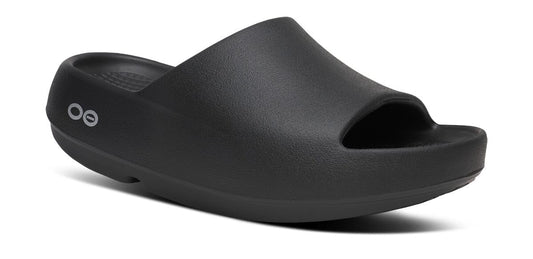 OOFOS Unisex OOahh PLUS Slide Sandal - Black