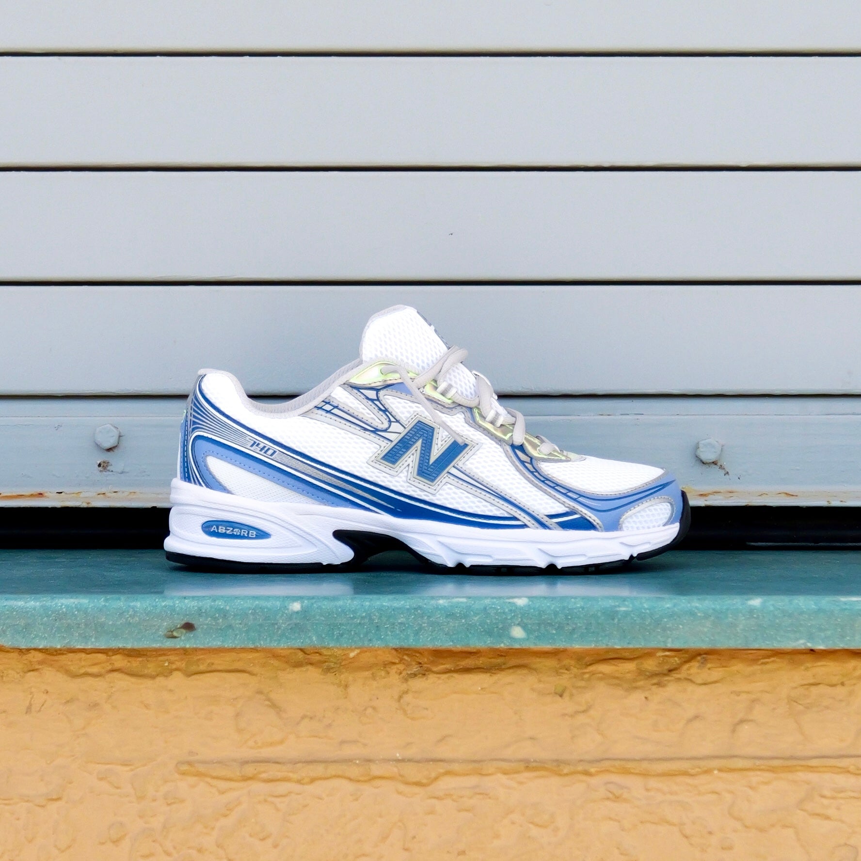 Mens New Balance 740 (White/Blue) - (U740K9)