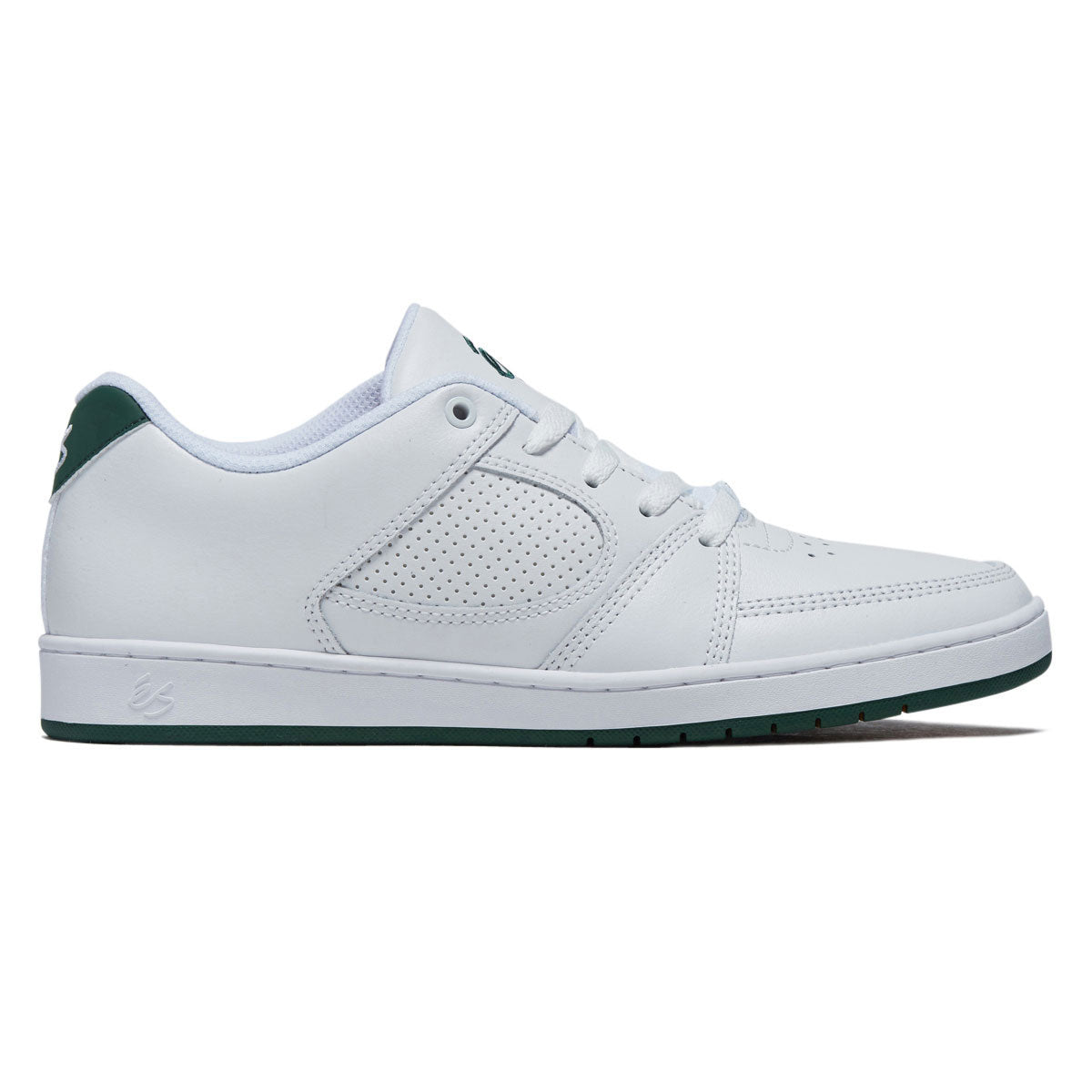 eS Accel Slim Shoes - White/Dark Green