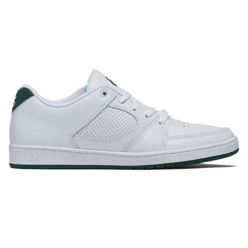 eS Accel Slim Shoes - White/Dark Green