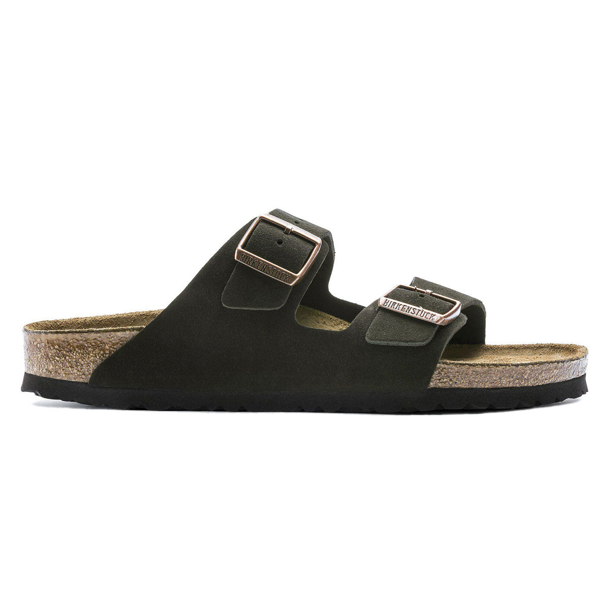 Birkenstock Arizona Soft Footbed Sandals - Mocha Suede