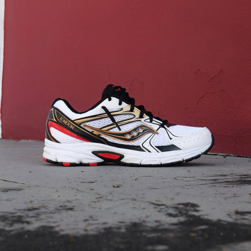 Mens Saucony Ride Millennium (White/Black)