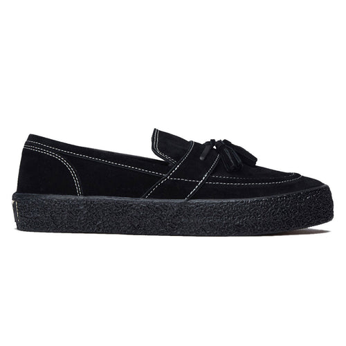 Last Resort AB VM005 Loafer Shoes - Black/Black/White Stitch