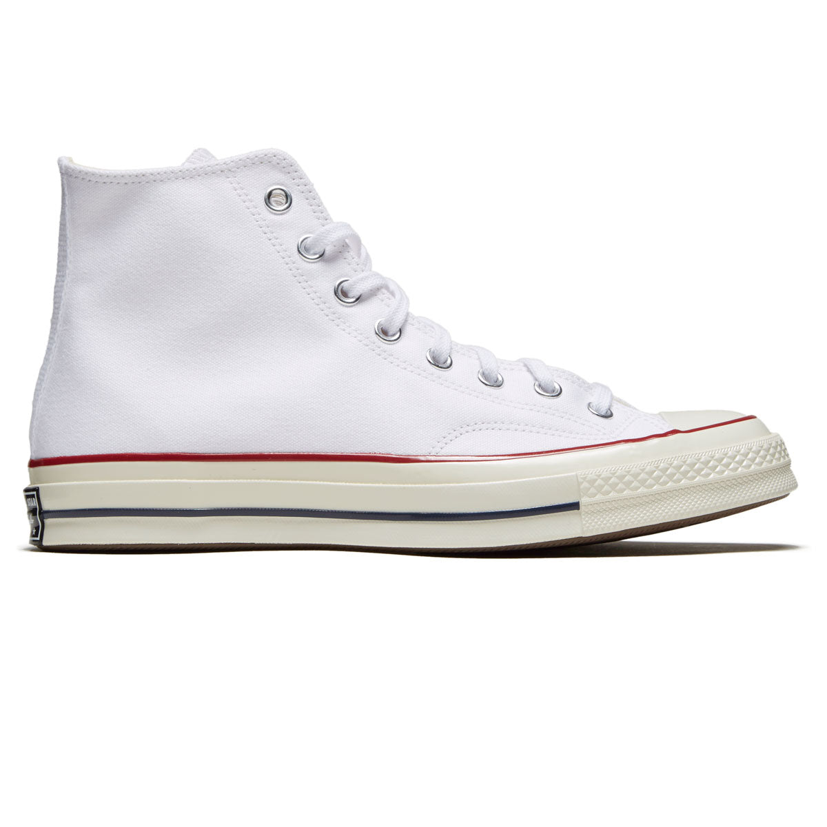 Converse Chuck 70 Hi Shoes - White/Garnet/Egret