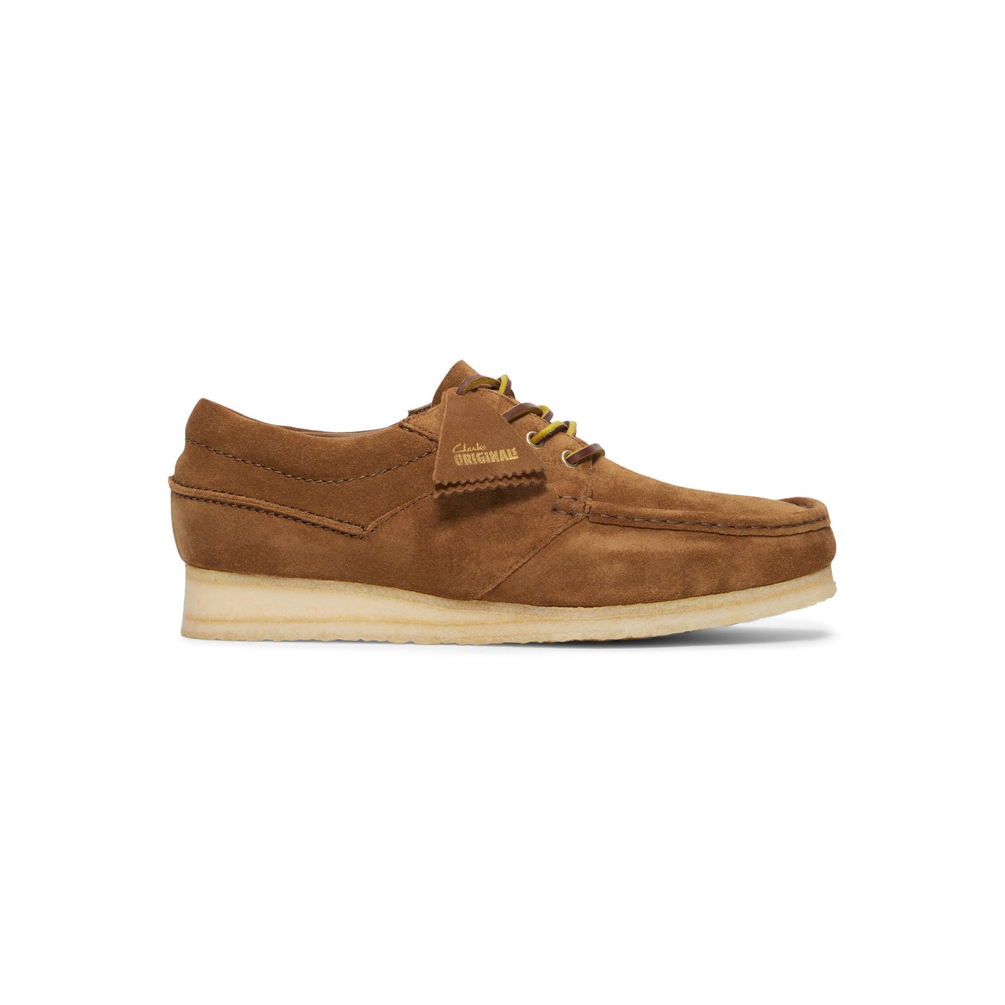 Clarks Wallabee Boat (Cola Suede)