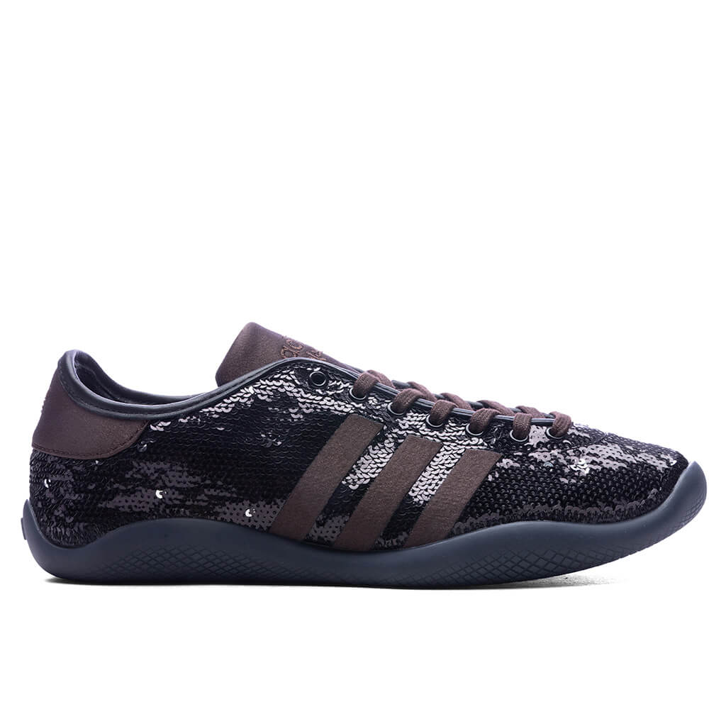 Adidas Originals x Wales Bonner Karintha Sequin - Core Black/Silver Metallic/Dark Brown