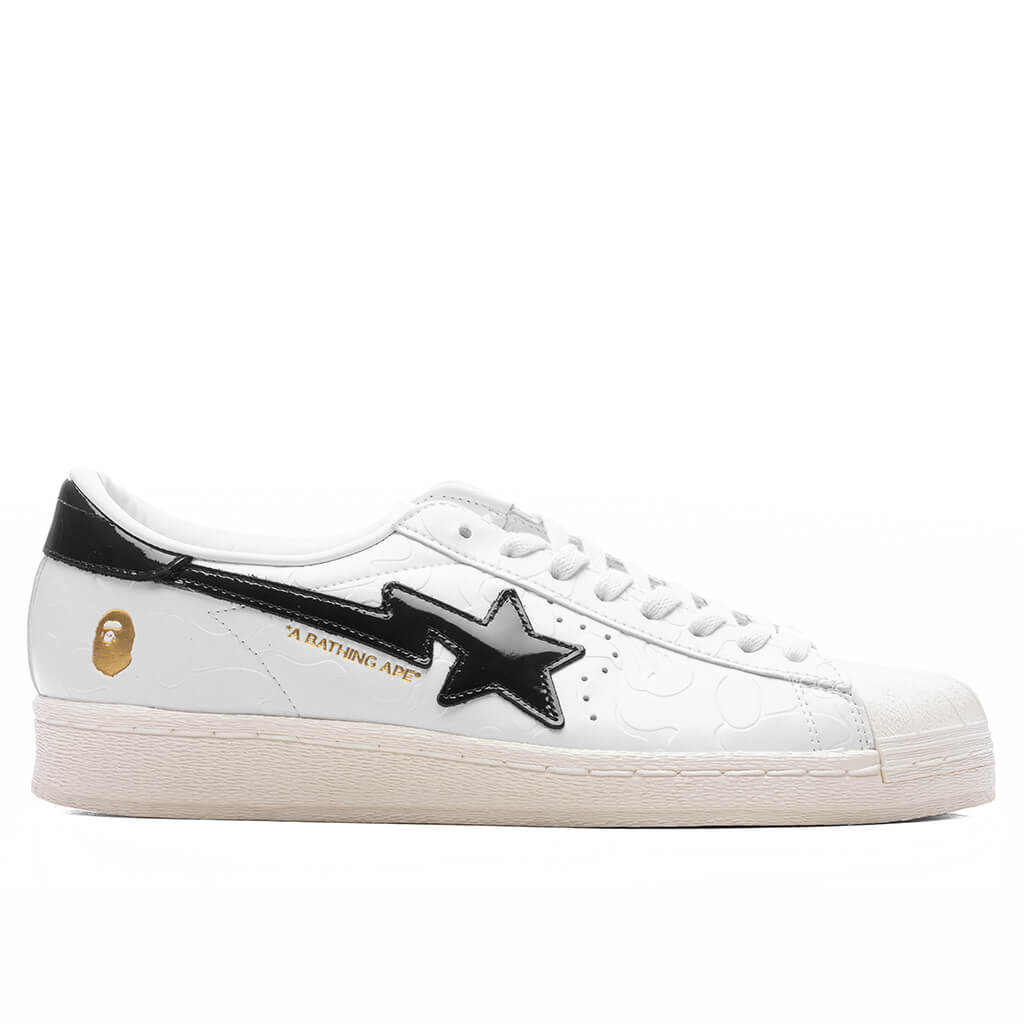 Adidas x BAPE Superstar - Cloud White/Core Black/Off White
