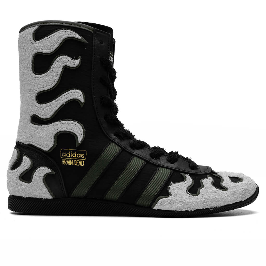 Adidas x Brain Dead Japan High - Core Black/Crystal White/Gold Metallic