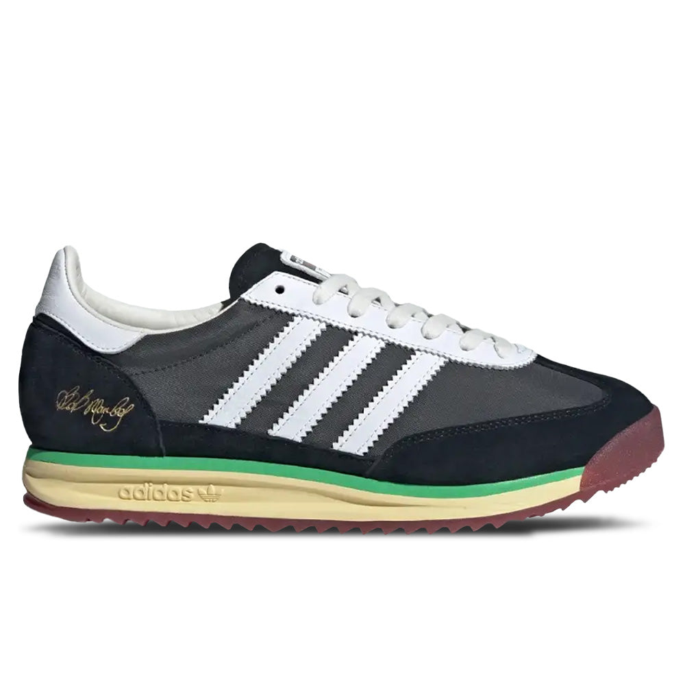 Adidas x Bob Marley Sl72 RS - Core Black/Rust Red/Almost Yellow/Off-White
