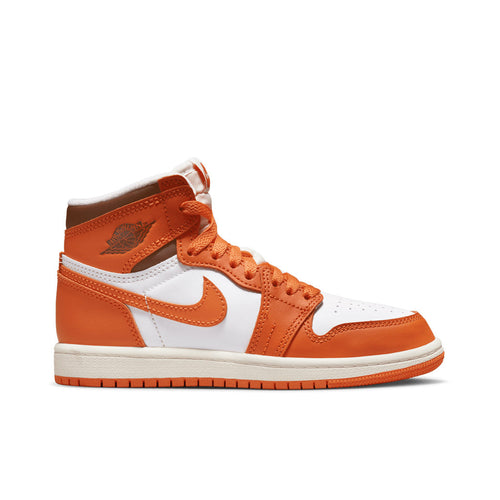 Air Jordan 1 High OG (PS) - White/Starfish/Cacao Wow